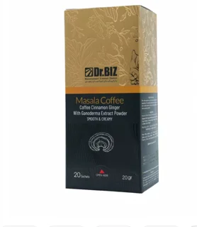 قهوه ماسالا با قارچ گانودرما دکتر بیز 20عددی